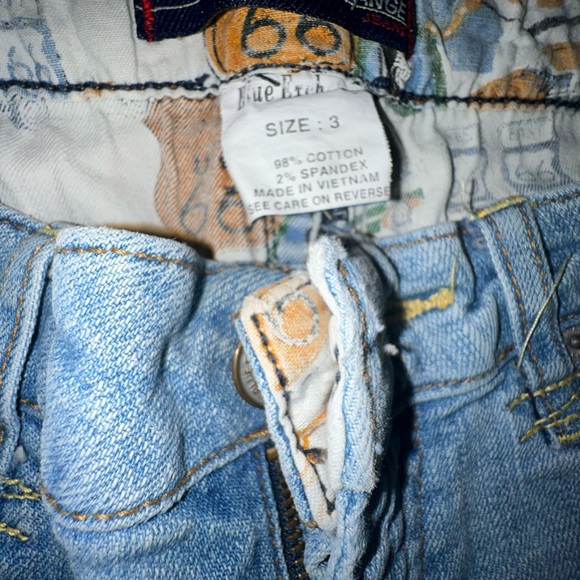 Blue Exchange Jeans Juniors Size 3 - Picture 3 of 7